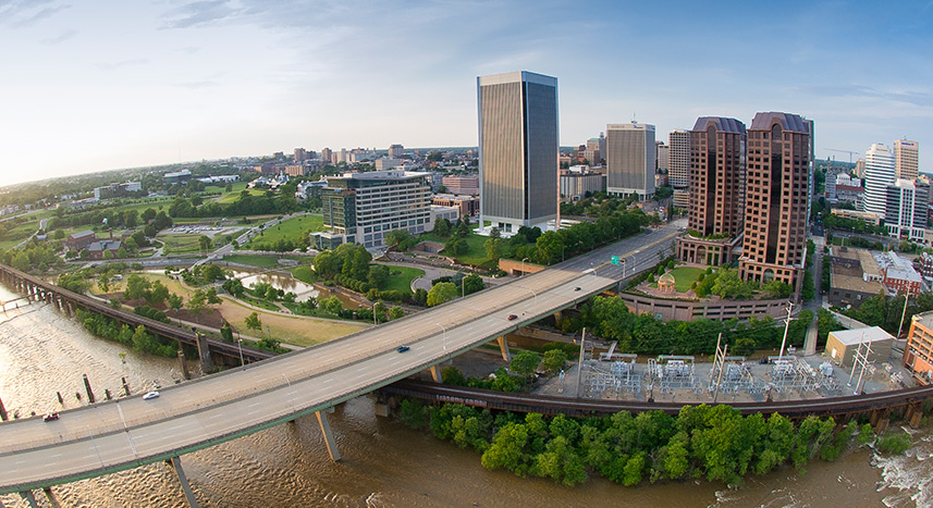 Richmond skyline